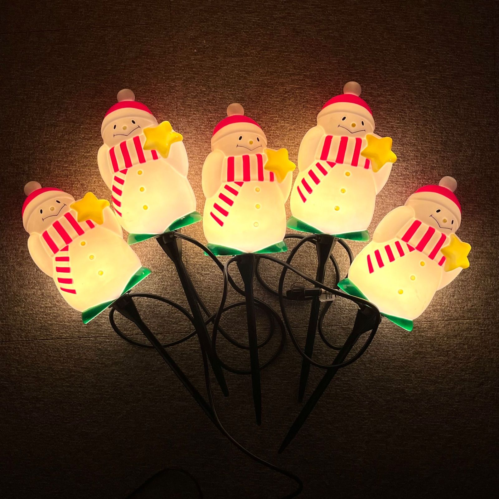 スノーマン クリスマス ブローライト ビンテージ スノーマン クリスマス ブローライト ビンテージ - メルカリ