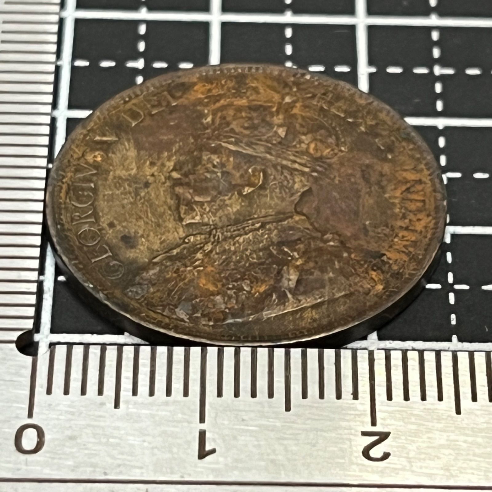 カナダ銅貨】1918年 1セント／ジョージ5世 大型1セント 最終期デザイン／人気の楓葉リース図案／古銭・アンティークコイン 470 - メルカリ
