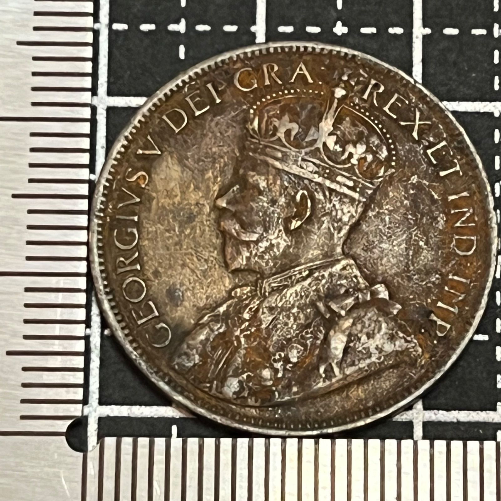 カナダ銅貨】1918年 1セント／ジョージ5世 大型1セント 最終期デザイン／人気の楓葉リース図案／古銭・アンティークコイン 470 - メルカリ