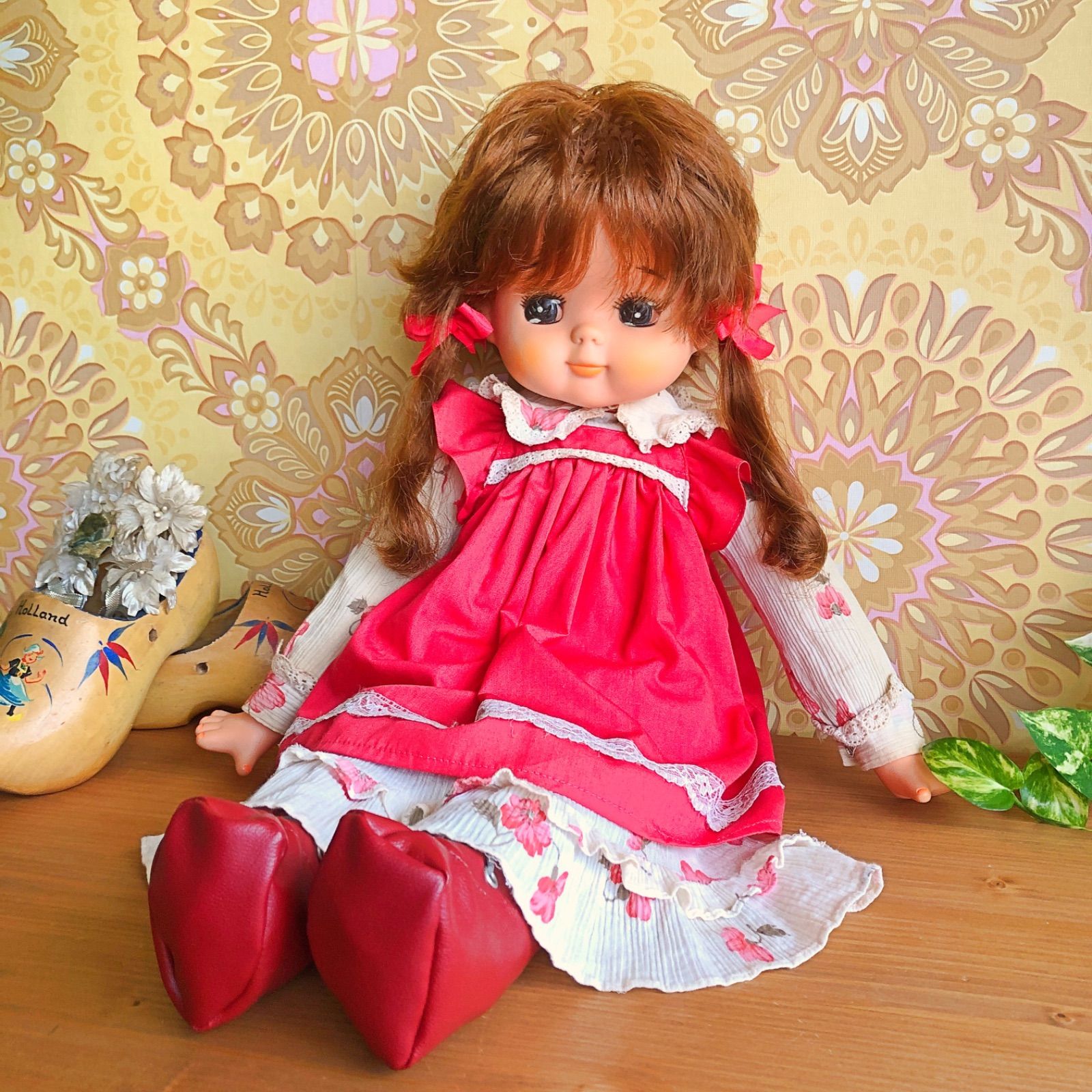 こわい。曰く昭和レトロ ヴィンテージ 人形 HELLOApple 抱き人形 こわい。曰く昭和レトロ ヴィンテージ 人形 HELLOApple 抱き人形