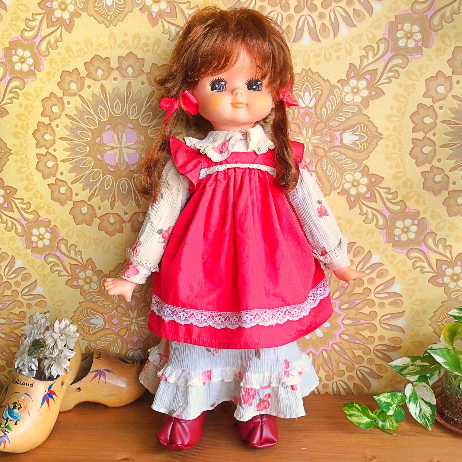 昭和レトロな抱き人形/70年代ヴィンテージドール - メルカリ