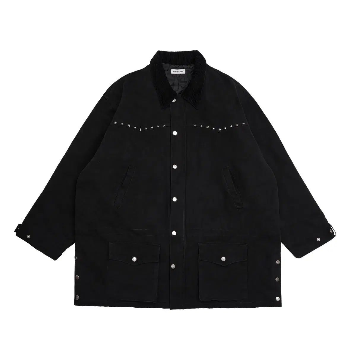 NOS COULEURS ウォーク コート ブラック