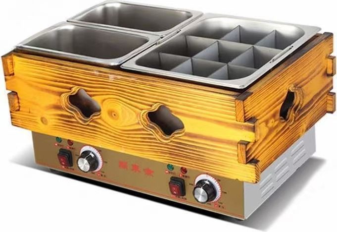 人気新作！電気おでん鍋 20L大容量（9グリッド+ストックポット2個）0