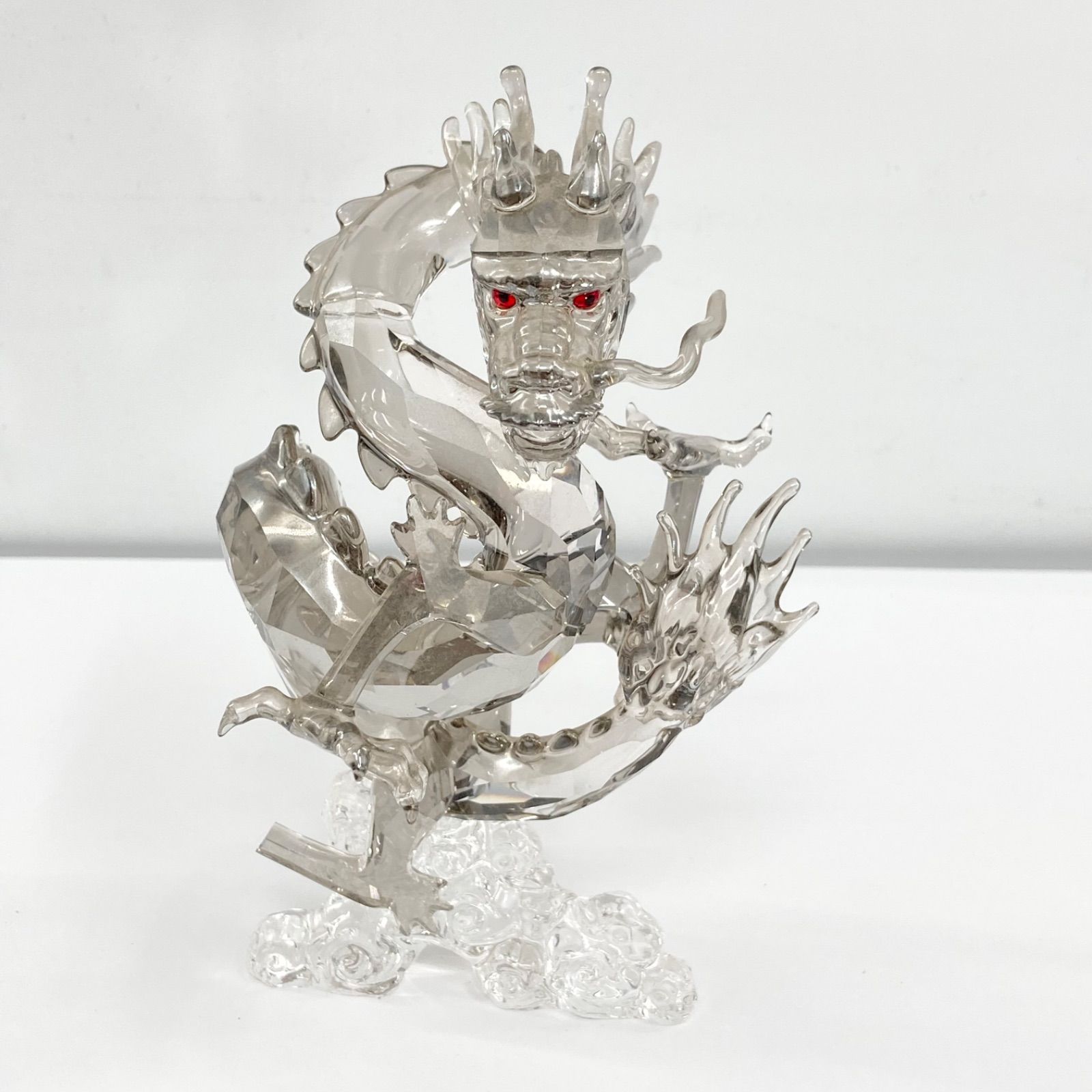 Swarovski スワロフスキー SCS 25周年 25 th アニバーサリー ドラゴン 龍 クリスタル 置物 折れ 欠け あり