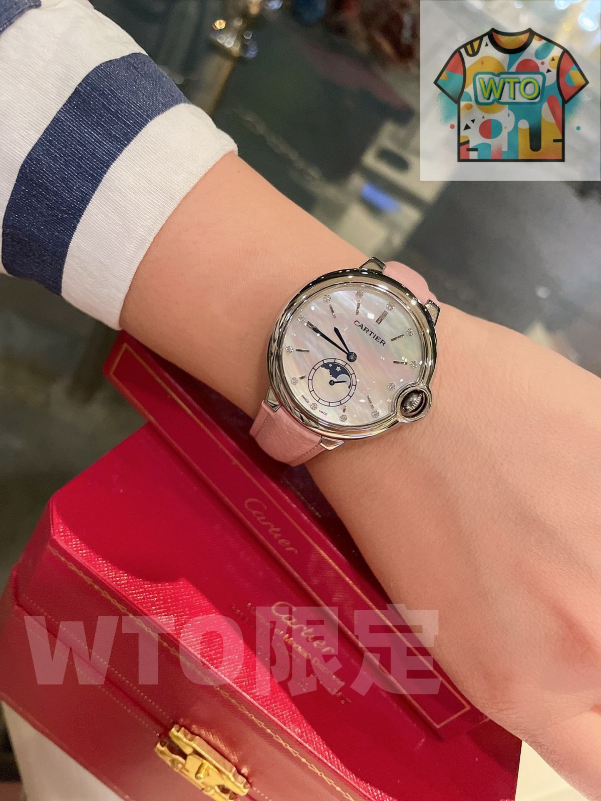  今日 Cartier カルティエ Ballon Bleu Luxury Limited Edition Women s Watch-WTO輸入2 腕時計(デジタル) 時計