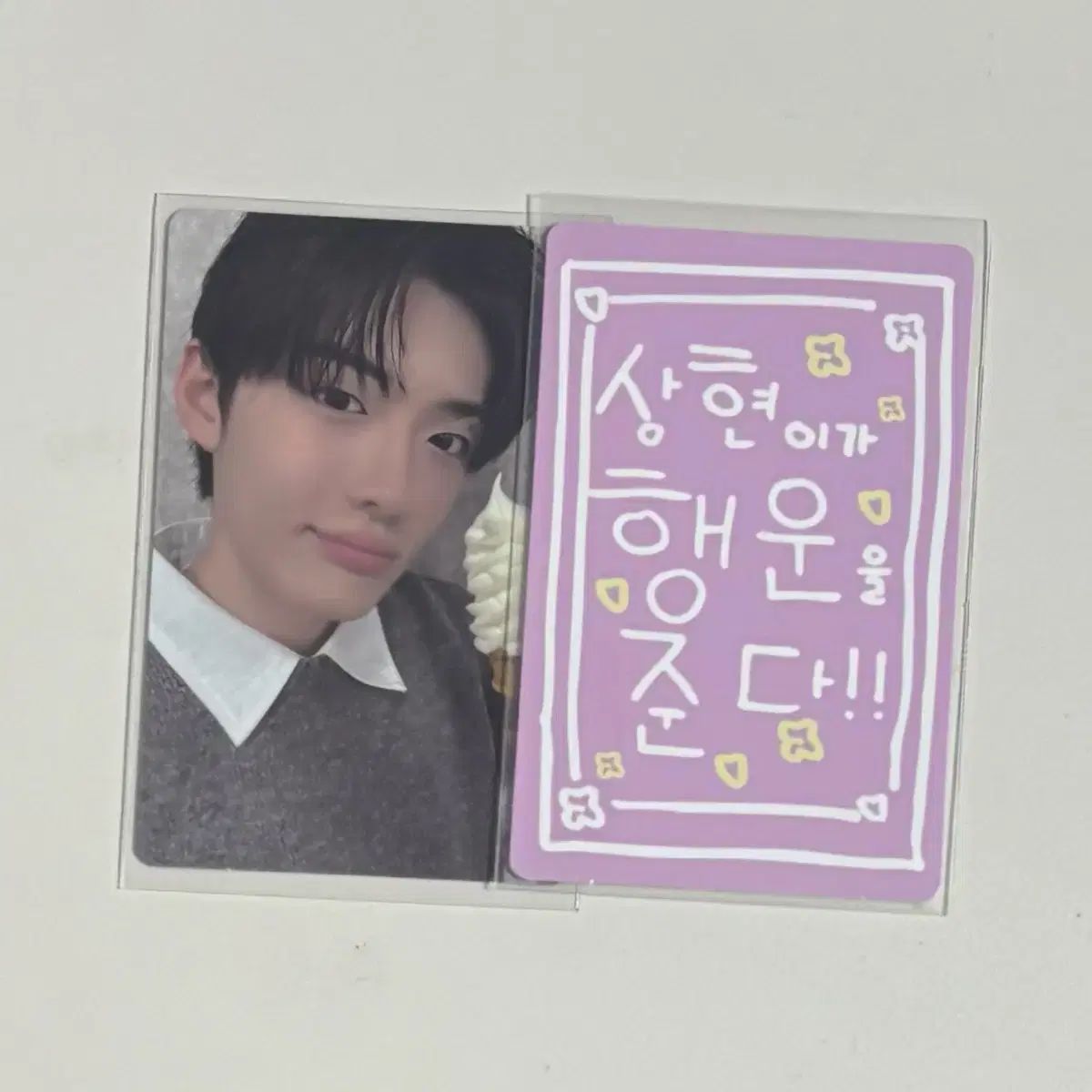 ボイプラ2 スタークリエイターキット RDI ONE チョン サンヒョン アイスクリーム トレカ お守り