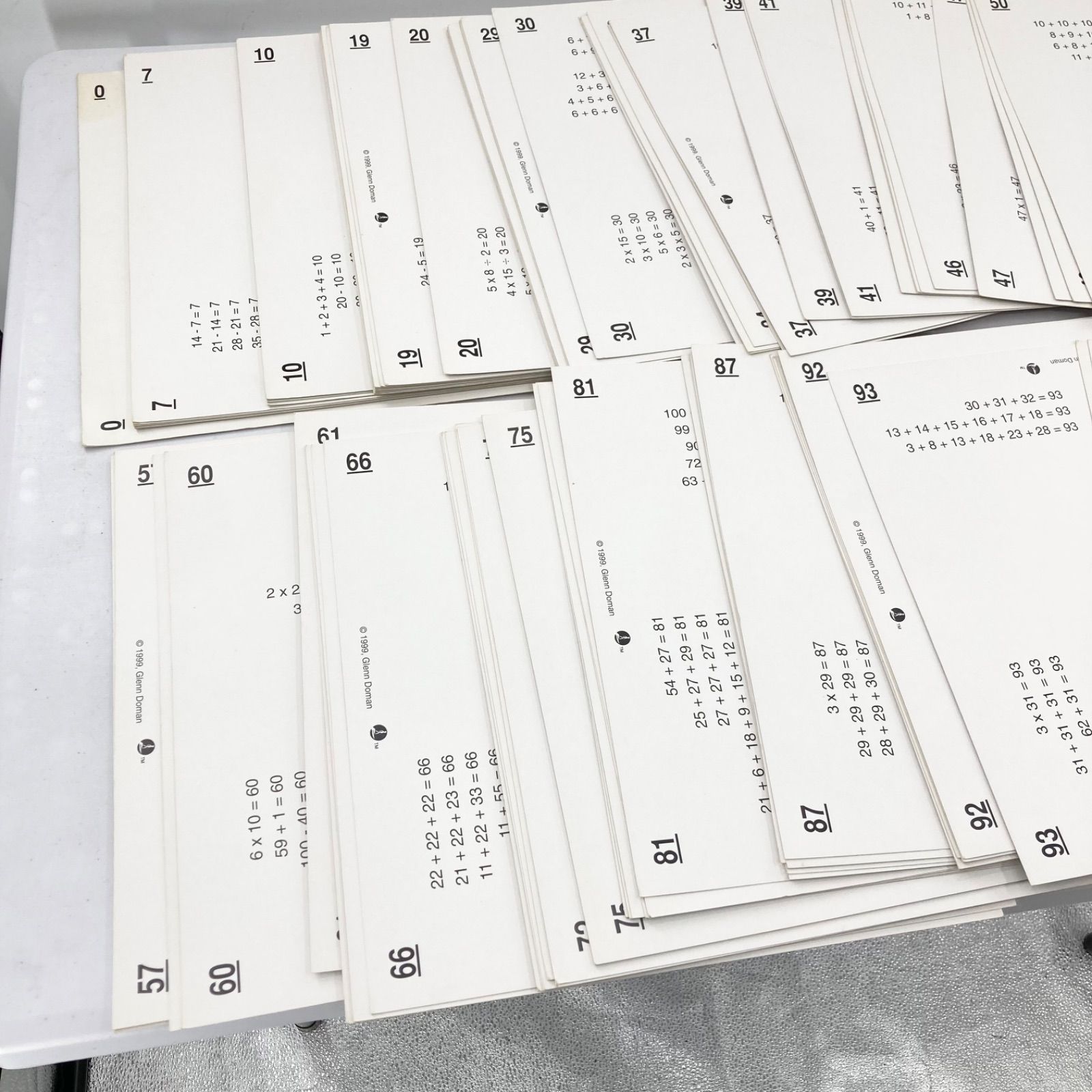 ドットカード 0〜100