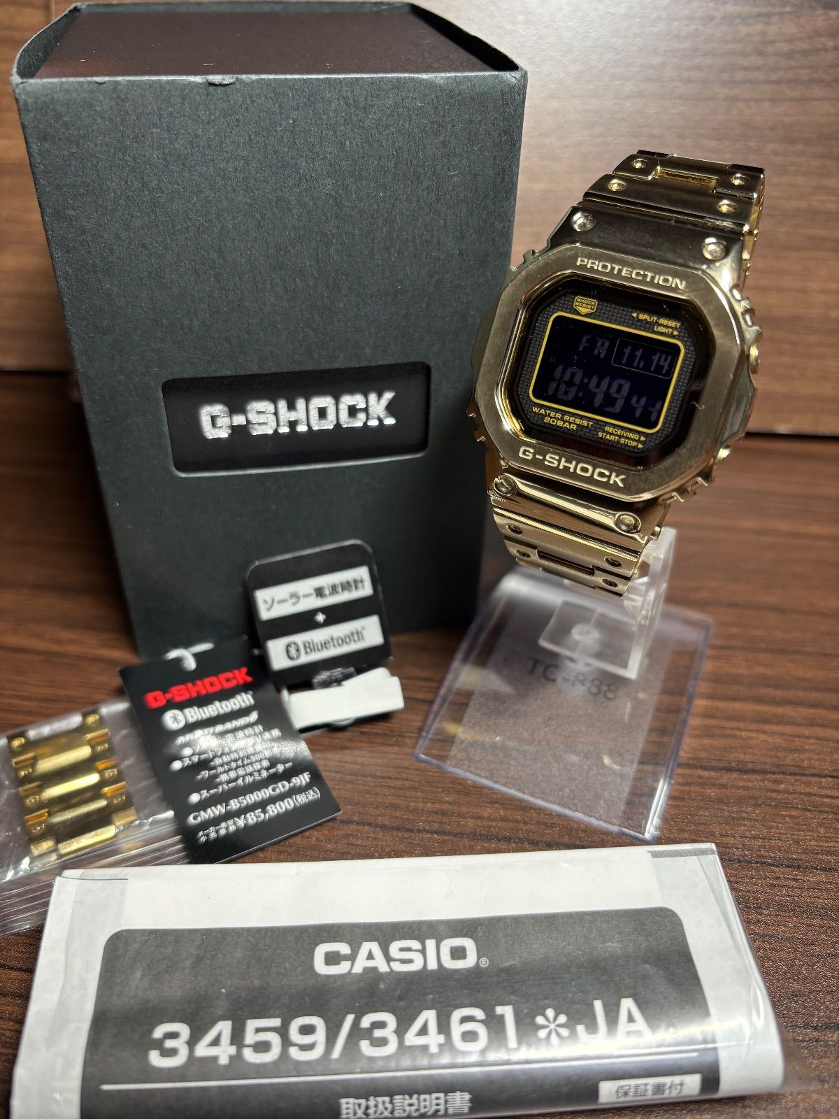 G-SHOCK GMW-B5000GD-9JF フルメタル ゴールド美品 - メルカリ