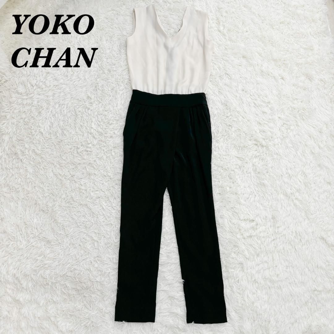 YOKOCHAN オールインワン ノースリーブ 36 ブラック