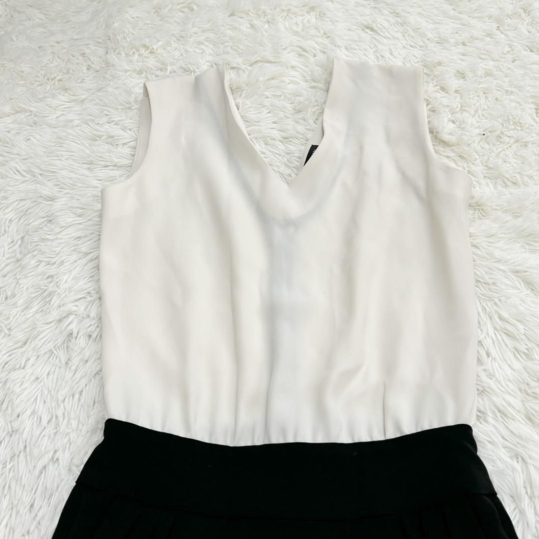 オールインワン ノースリーブ 36 ブラック