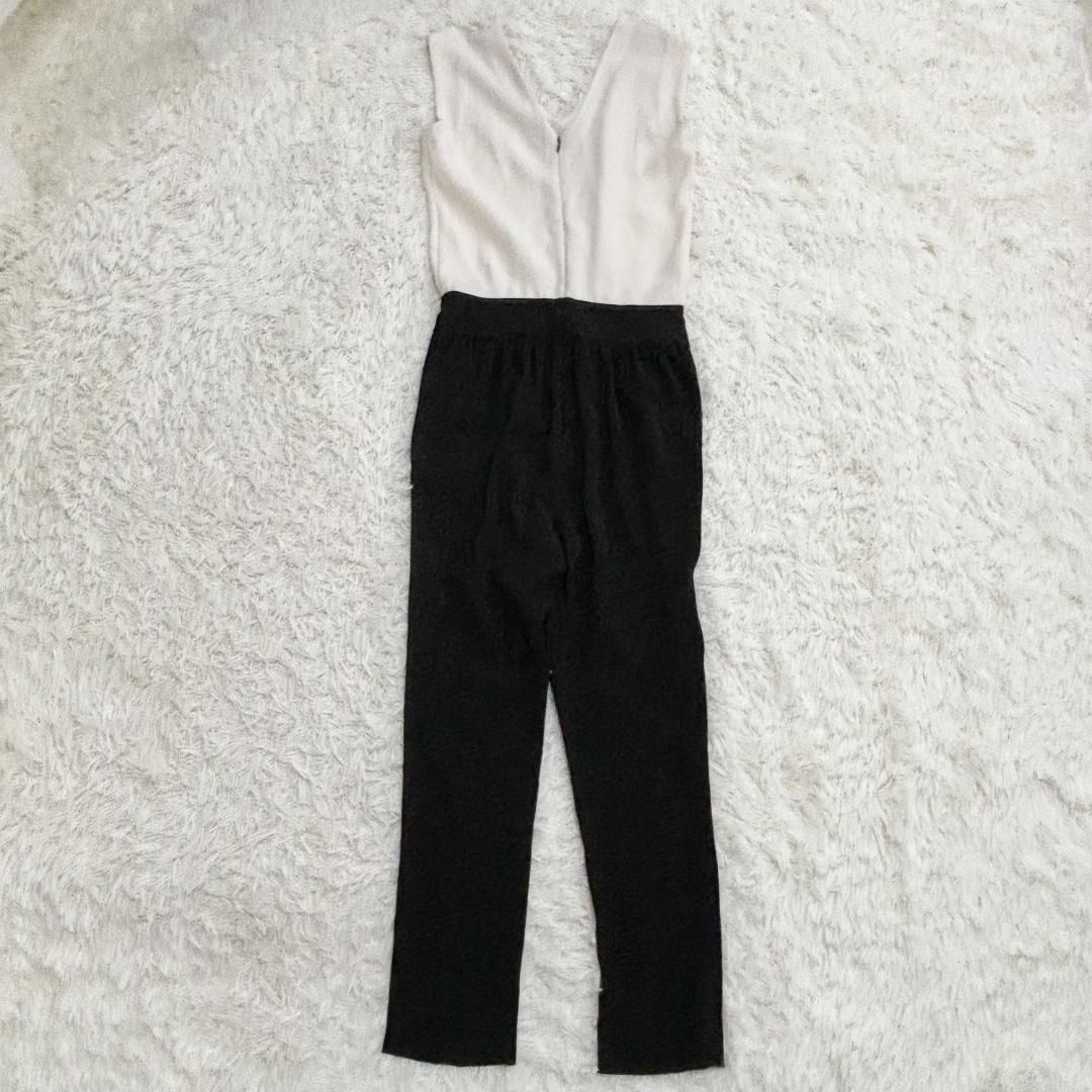 美品】YOKOCHAN オールインワン ノースリーブ 36 ブラック - メルカリ