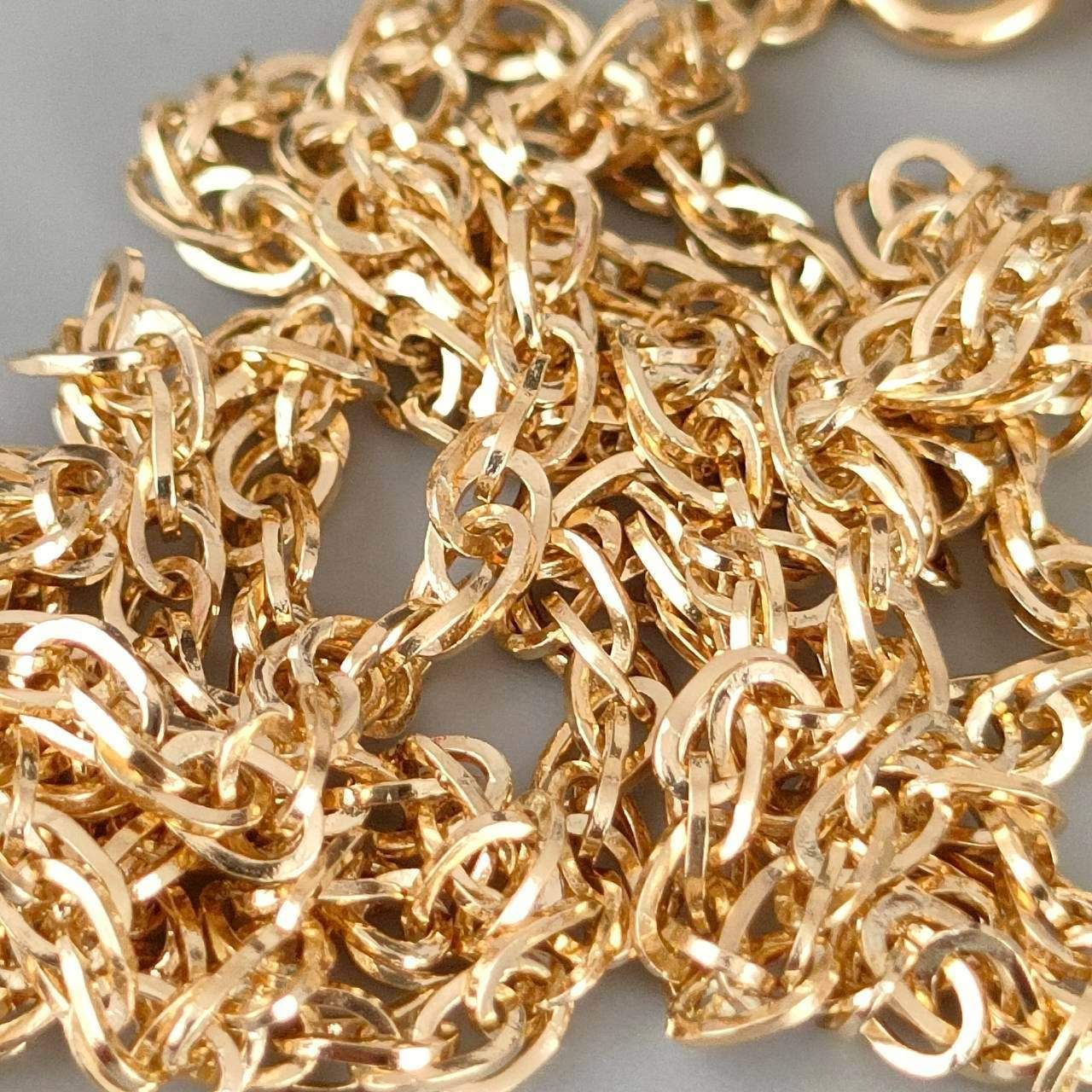 18金 K18 男女兼用 造幣局 デザインネックレス 5.7g 40.5㎝ D565