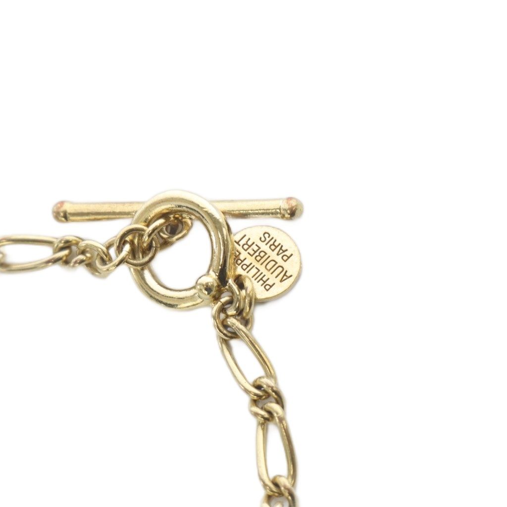 Philippe Audibert ゴールドチェーンブレスレット 別注】PHILIPPE AUDIBERT ゴールド チェーンブレスレット