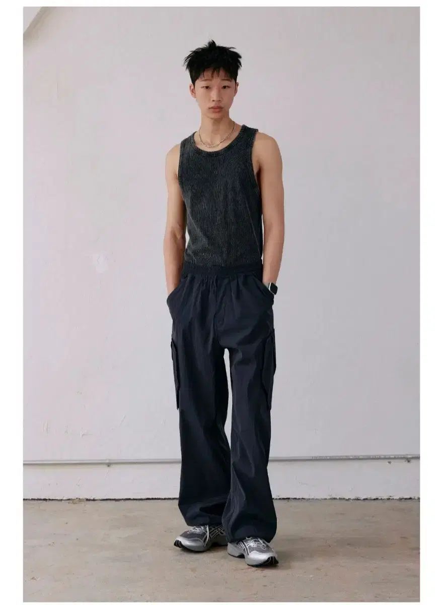 ベルリエ ウェービー カーゴ パンツ ダークネイビー m 32