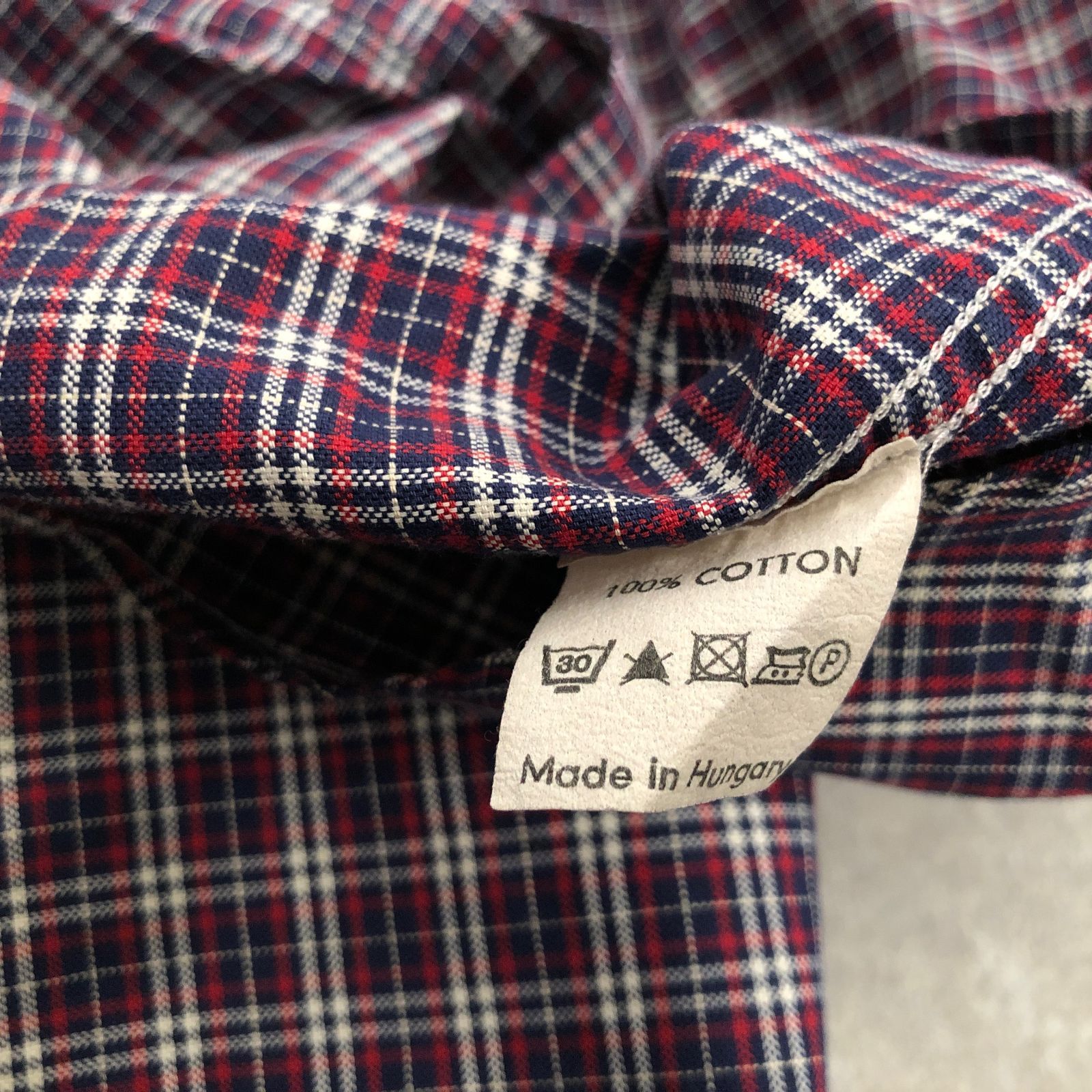 DRIES VAN NOTEN Archive vintage ZIPPER チェック シャツ ドリス