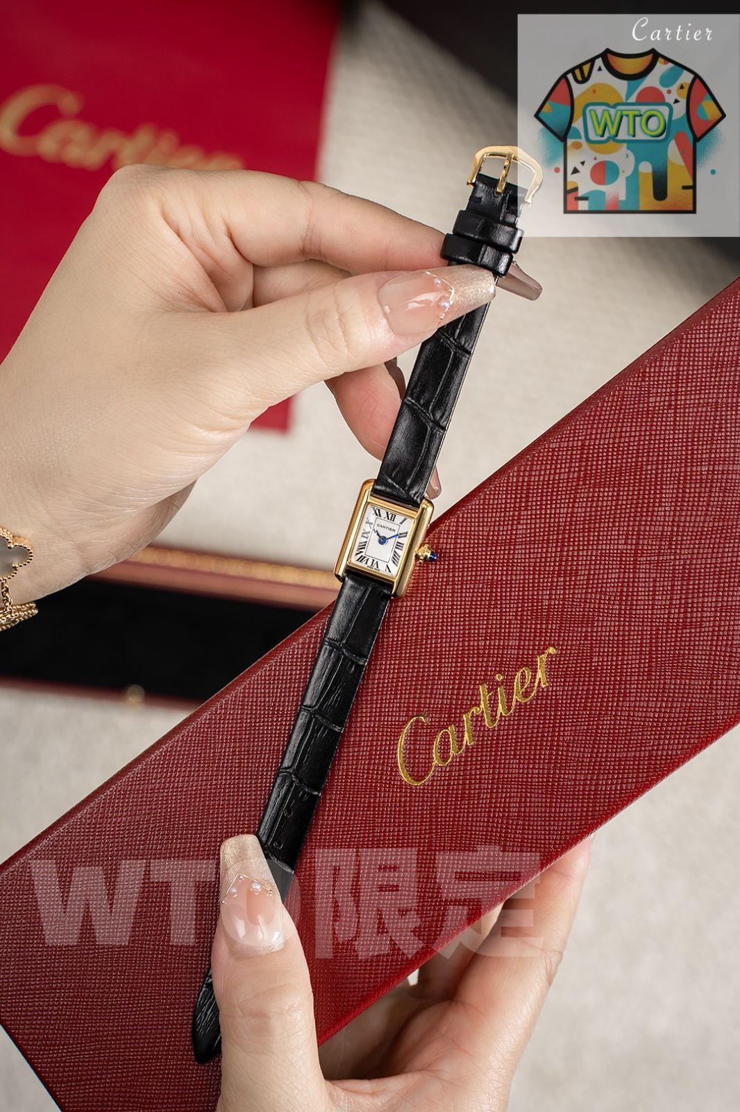  今日 Cartier Mini Tank クォーツウォッチ-WTO輸入2 腕時計(デジタル) 時計