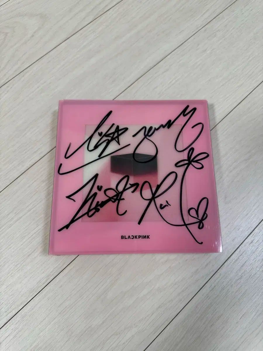 BLACKPINK サイン アルバム SQUARE UP