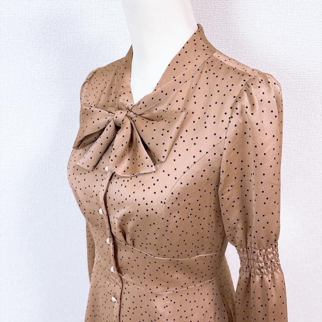 TOCCA 胸元リボンタイAラインフ