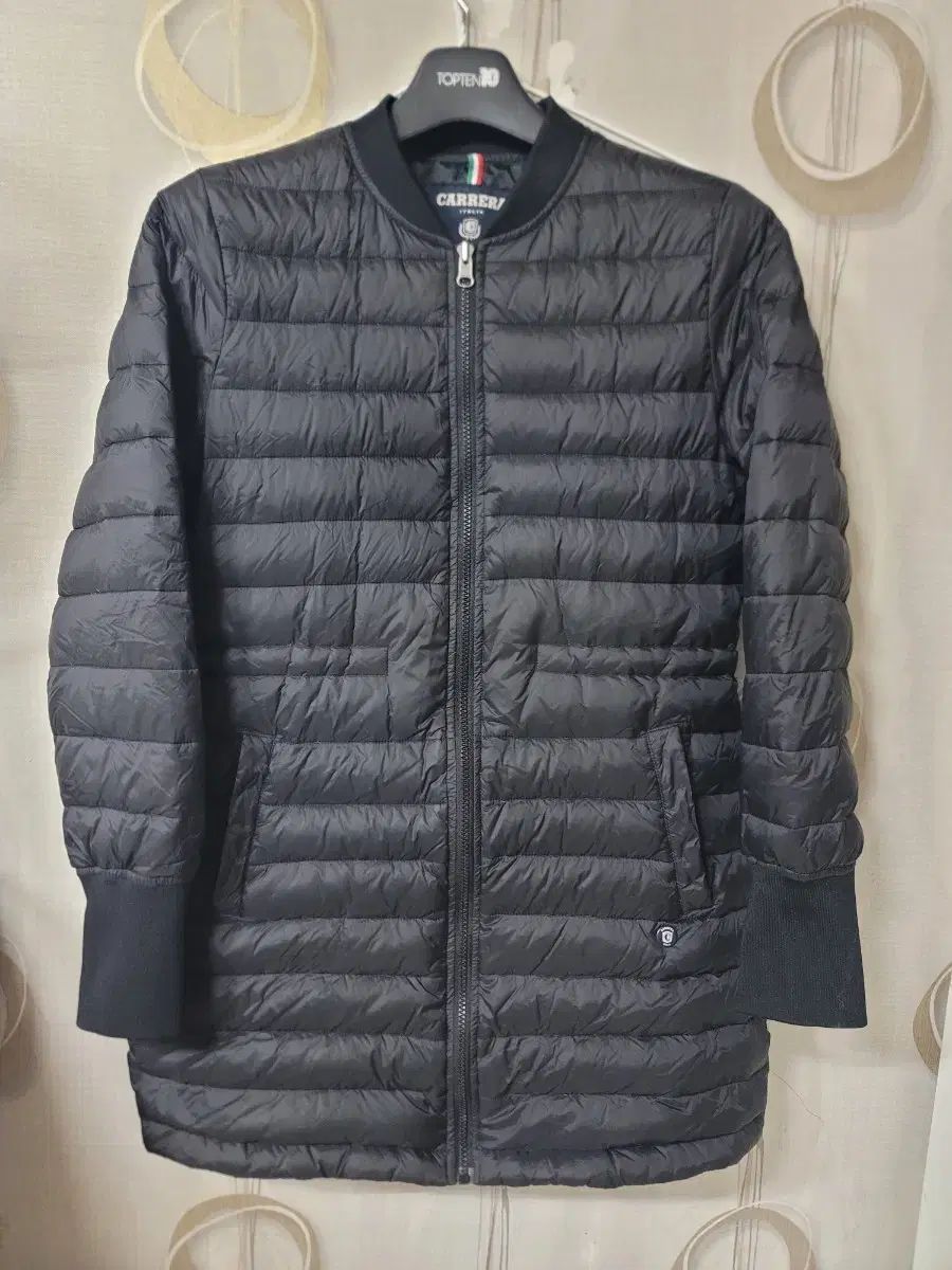 カレラ レディース 軽量 ロング ダウン イタリア M 95 66