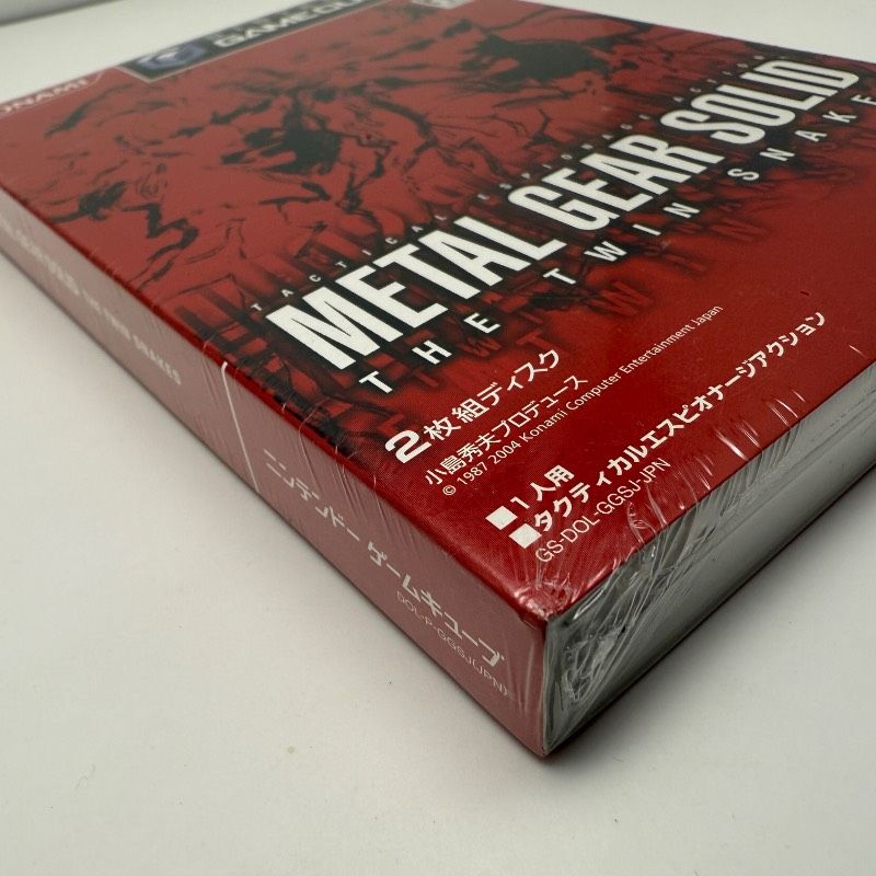 ☆希少 未開封☆ゲームキューブ メタルギアソリッド ザ・ツイン