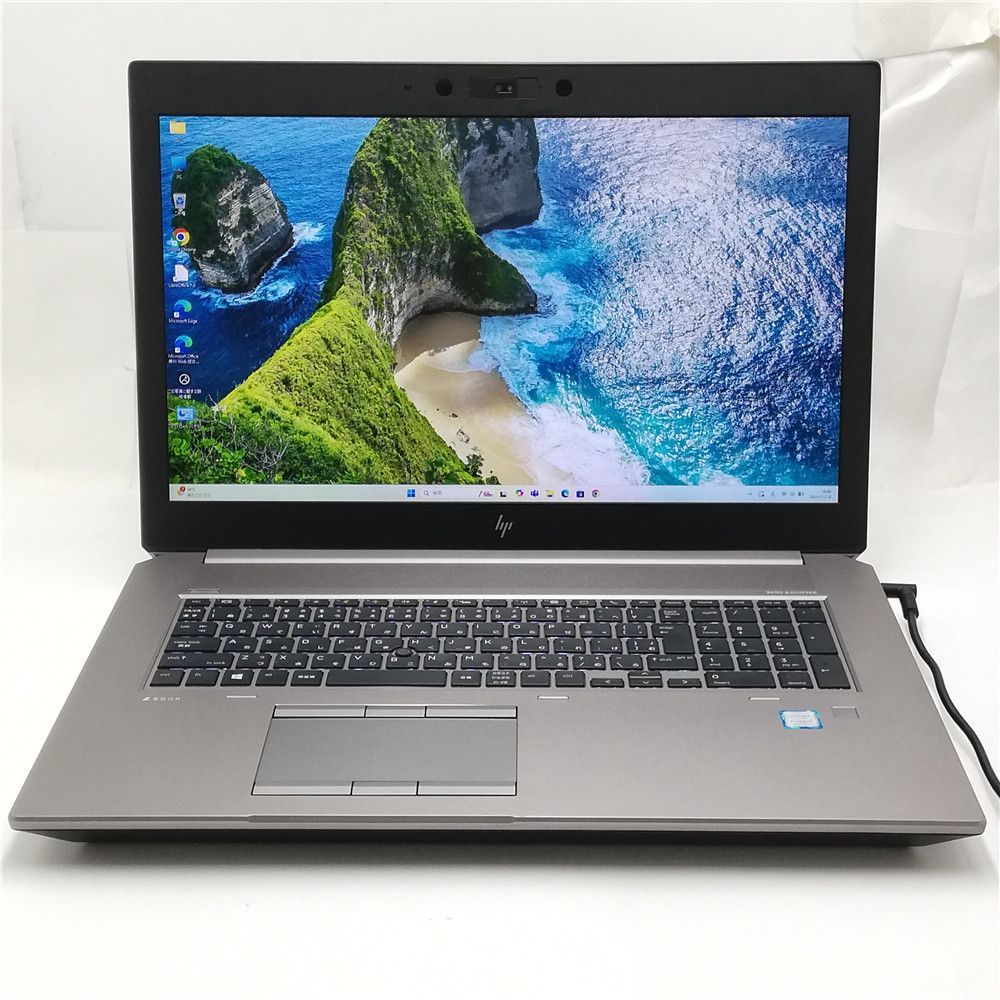 Wi-Fi有 HP ノートパソコン Zbook 17 G5 第8世代 Core i7 16GB 高速SSD BD-R 無線LAN NVIDIA Windows11 Office済 即使用可