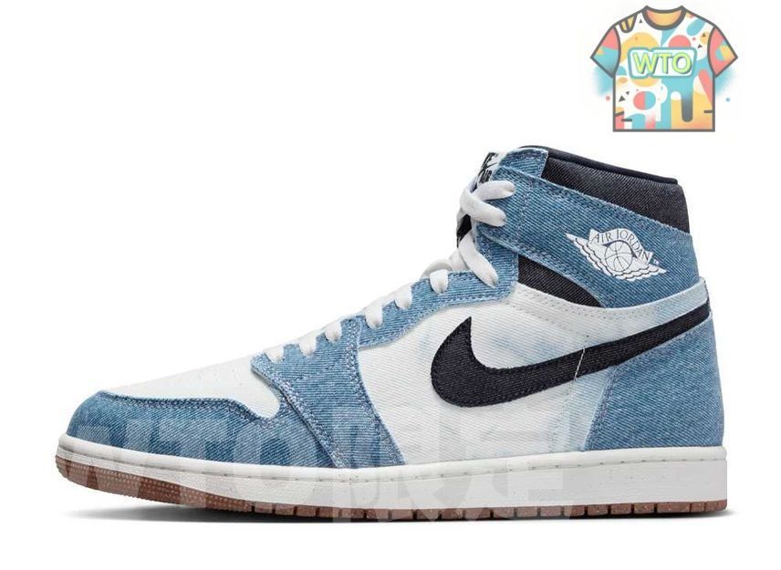 ナイキ エアジョーダン1 レトロ ハイ OG デニムFQ 2947-100-WTO輸入2