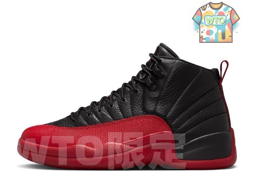 ナイキ エアジョーダン12 レトロ フルゲーム ブラック アンド バーシティレッド 2025 CT8013-002-WTO輸入2