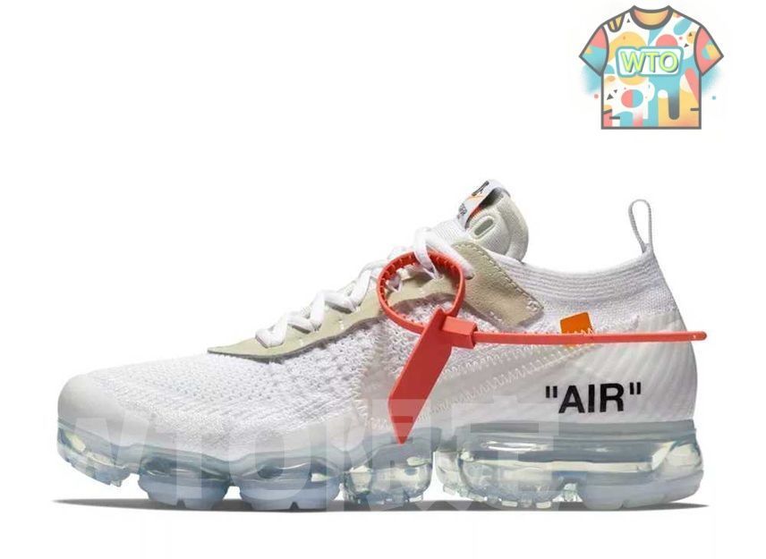 オフホワイト×ナイキ エアヴェイパーマックス ホワイトAA3831-100-WTO輸入2