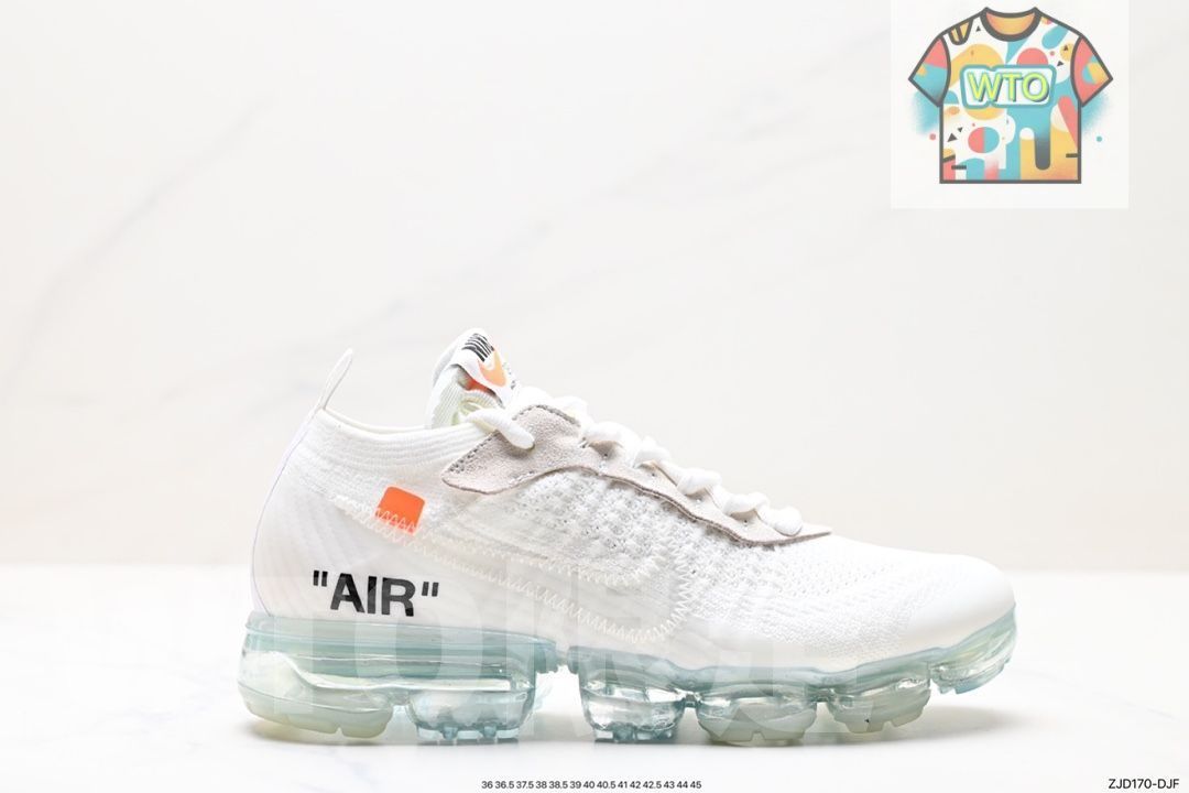 オフホワイト×ナイキ エアヴェイパーマックス ホワイトAA3831-100-WTO輸入2