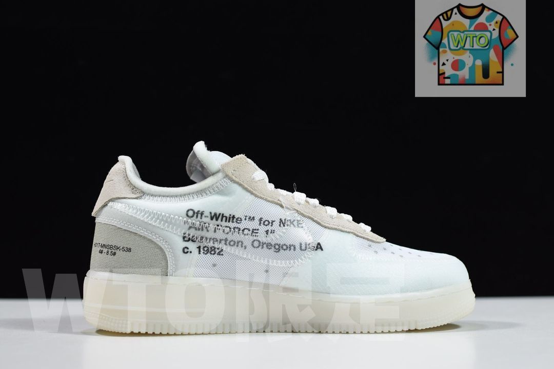 オフホワイト × ナイキ ザ テン エアフォース1 ロー ホワイトAO4606-100-WTO輸入2