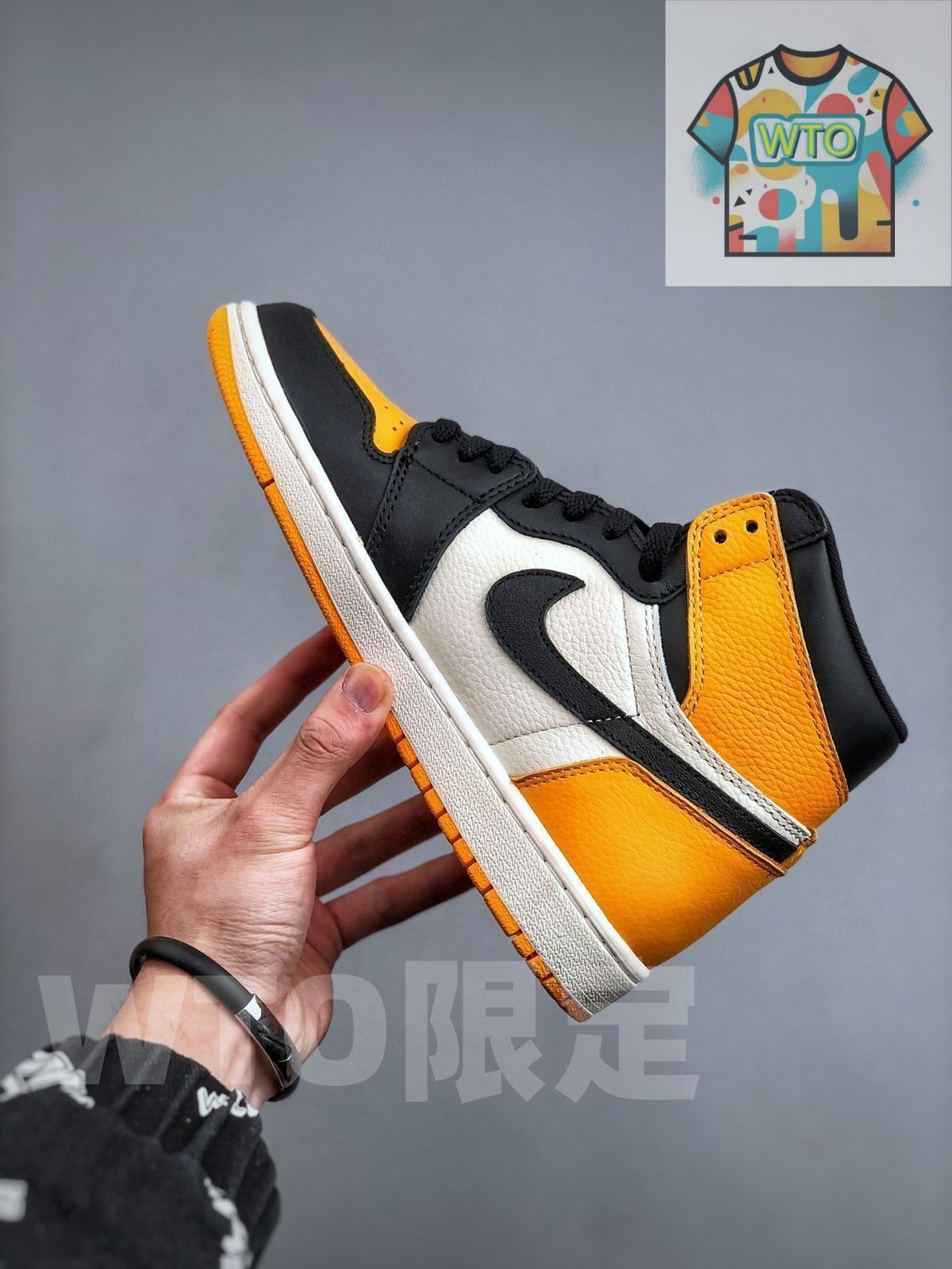 ナイキ スニーカー Air Jordan 1 High OG Yellow Toe AJ1 メンズ レディース| | -WTO輸入1
