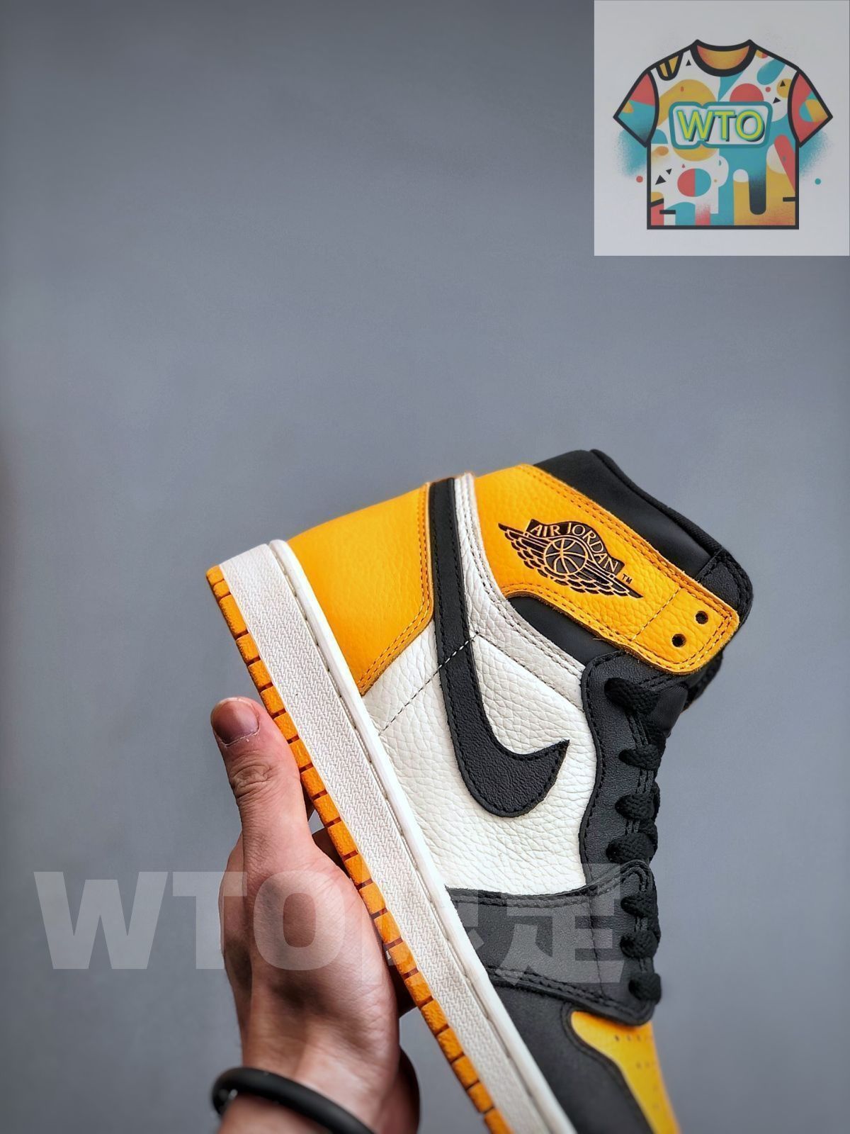  ナイキ スニーカー Air Jordan 1 High OG Yellow Toe AJ メンズ レディース WTO輸入1 スニーカー 靴