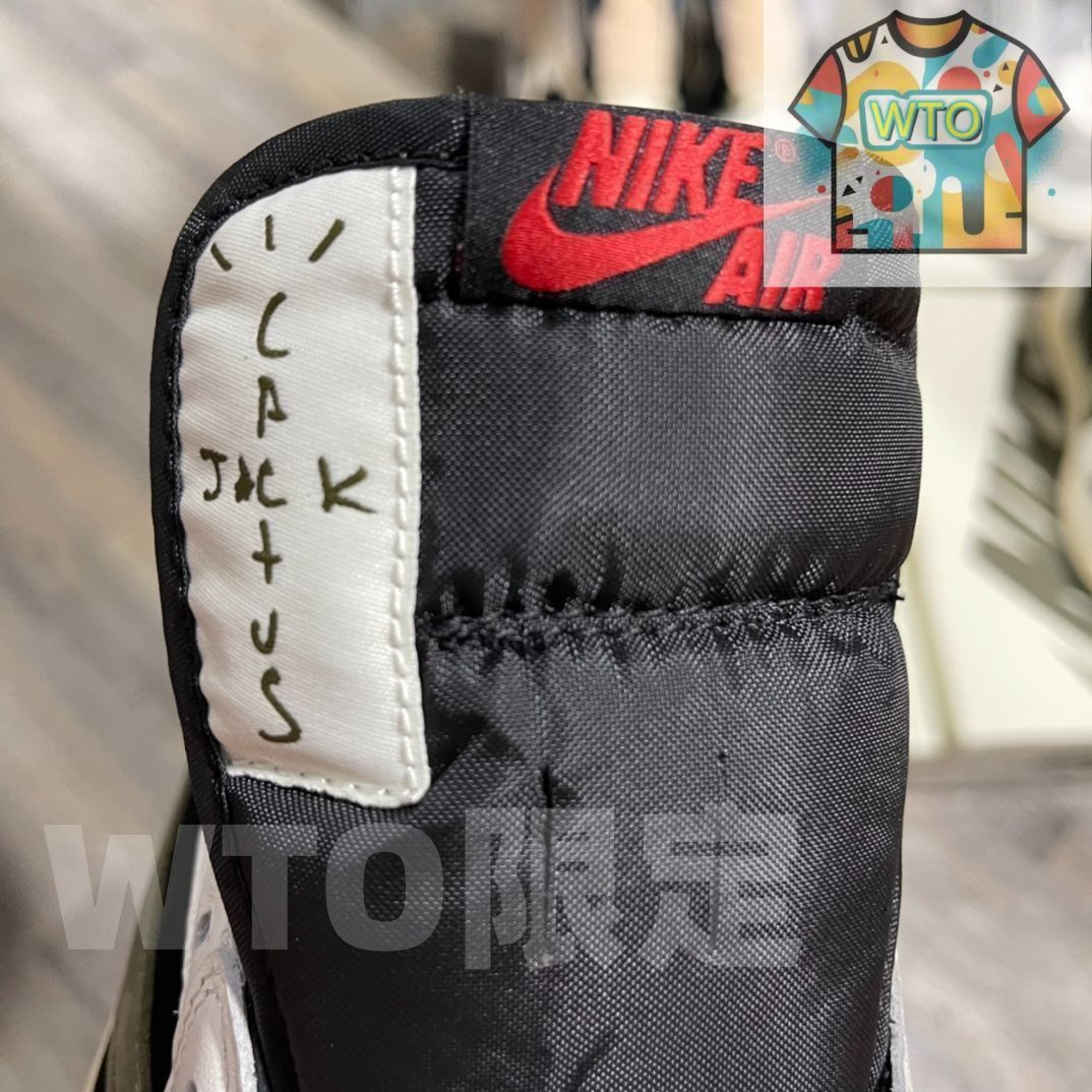 トラヴィススコット × ナイキ ウィメンズ エアジョーダン1 ロー OG ミディアム オリーブ| | -WTO輸入1