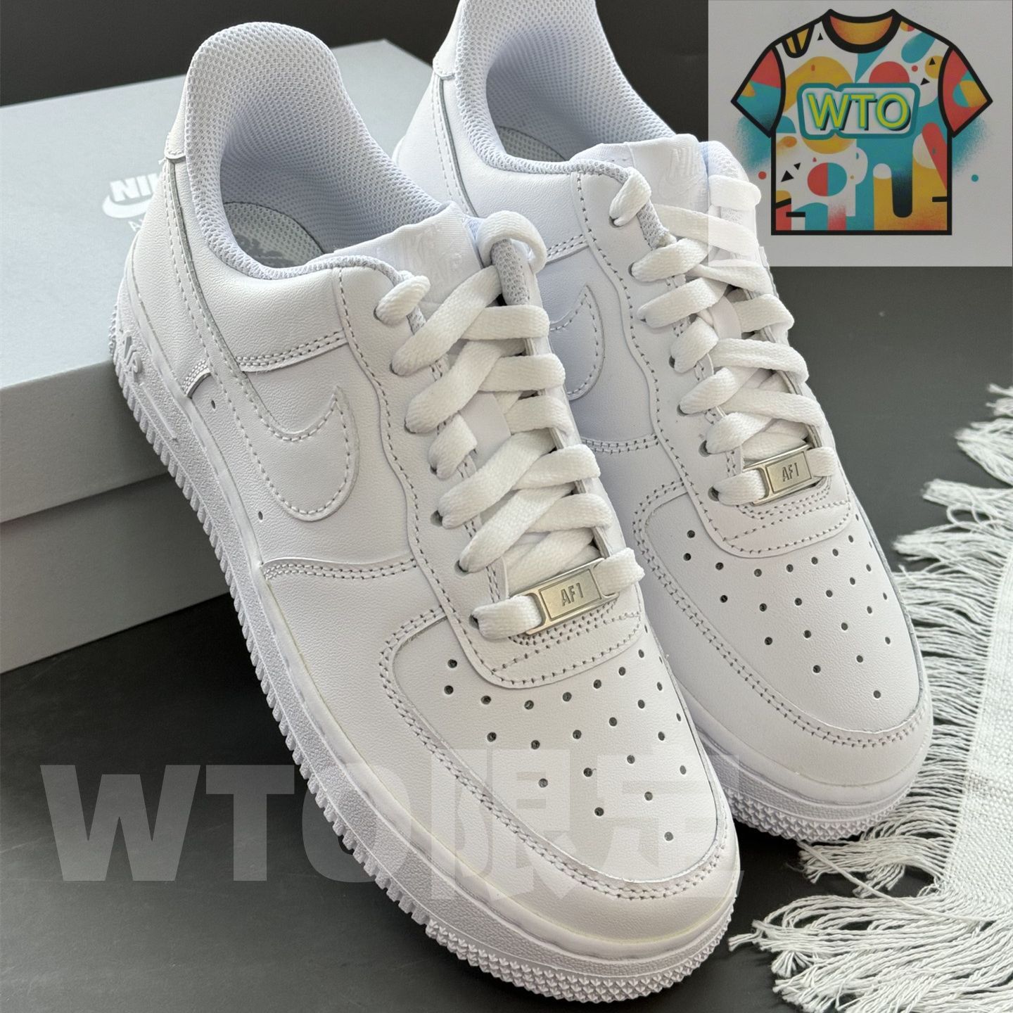  NIKE AIR FORCE 1 07 ナイキ エア フォース メンズ スニーカー ローカット WHITE ホワイト WTO輸入1 スニーカー 靴