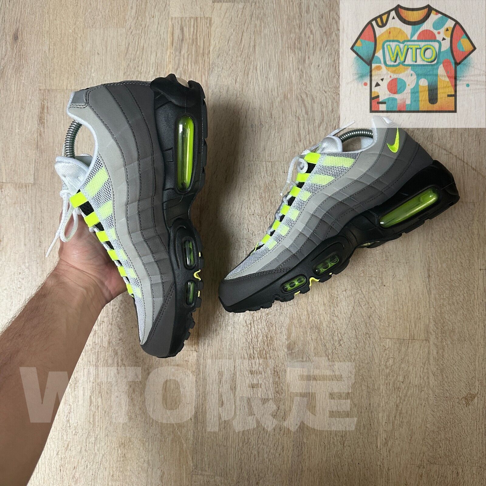 Nike Air Max 95 OG Neon 554970-071 イエローグラデ ナイキ エア マックス ネオン スニーカ| | -WTO輸入1