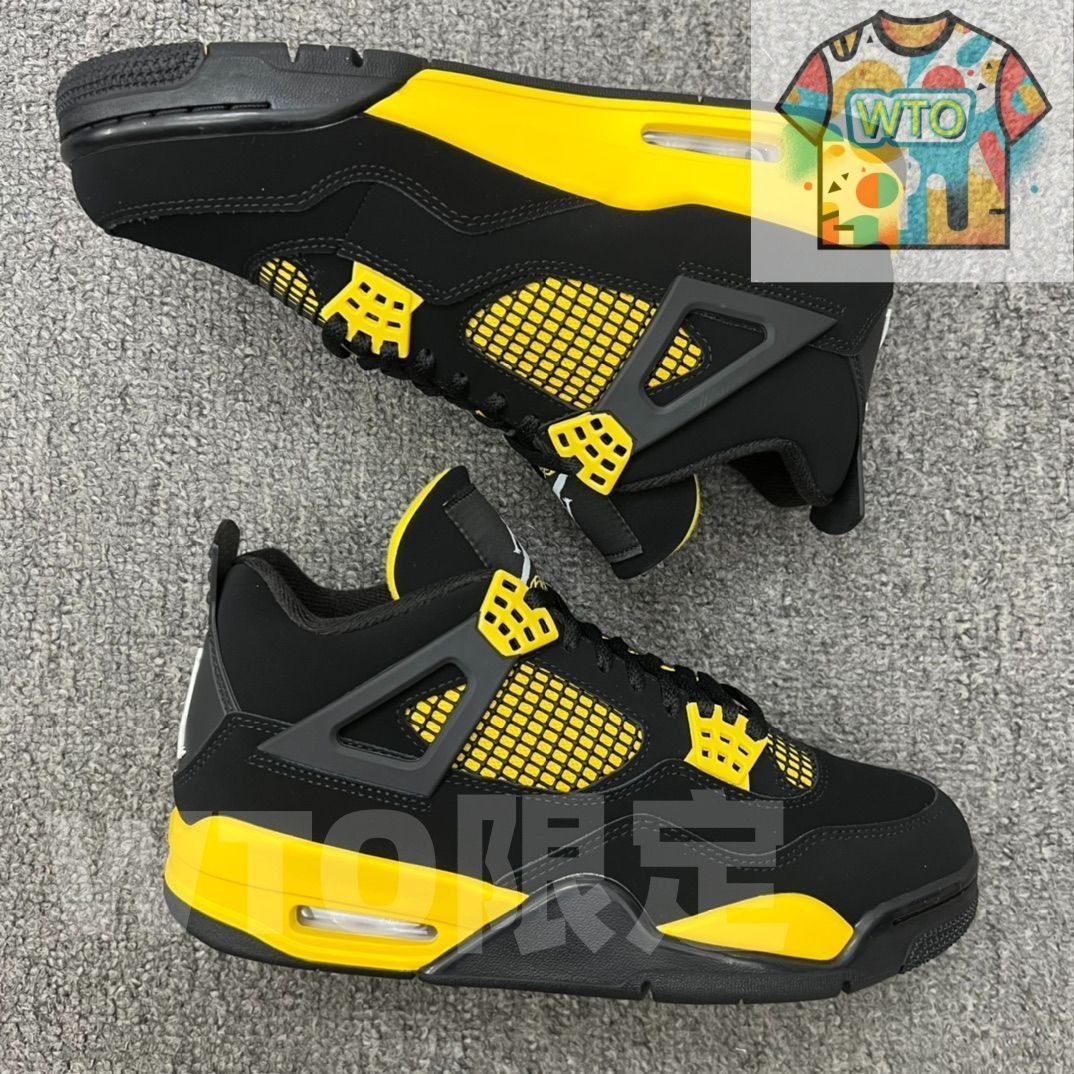  ナイキ エアジョーダン4 レトロ サンダー 2025 DH 6927 017 WTO輸入2 スニーカー 靴