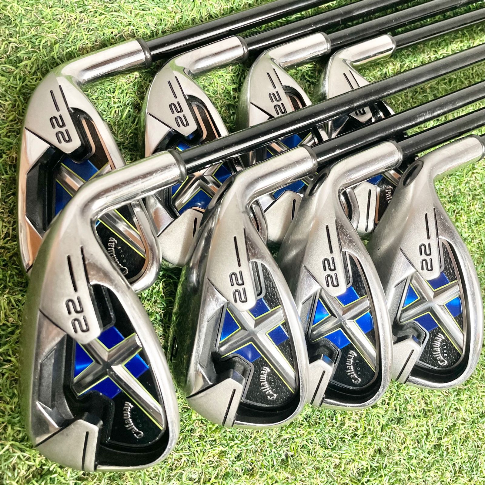 Callaway X-22 キャロウェイ アイアンセット 豪華8本 メンズ R 右