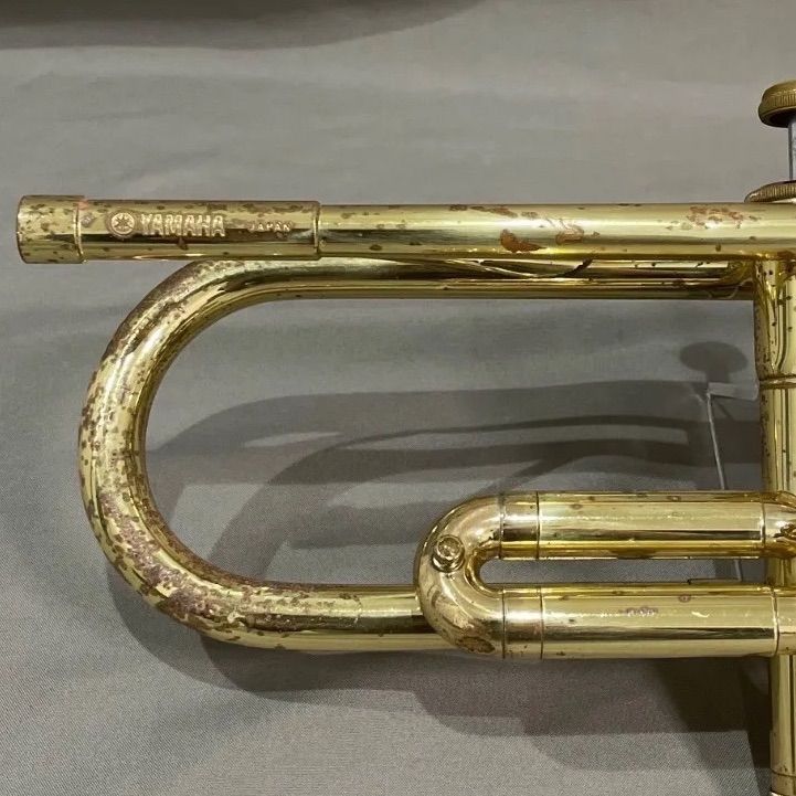 YAMAHA YTR-233 トランペット　マウスピース付き トランペット 現状品】YAMAHA トランペット『YTR-233』マウスピース2個・ハード