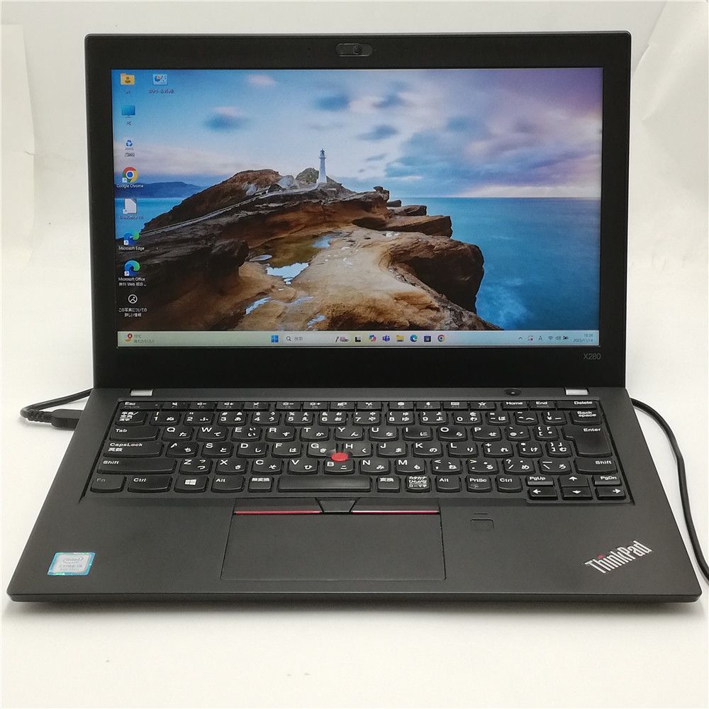 高性能 Wi-Fi有 Lenovo ノートパソコン 中古美品 X280 第8世代 Core i5