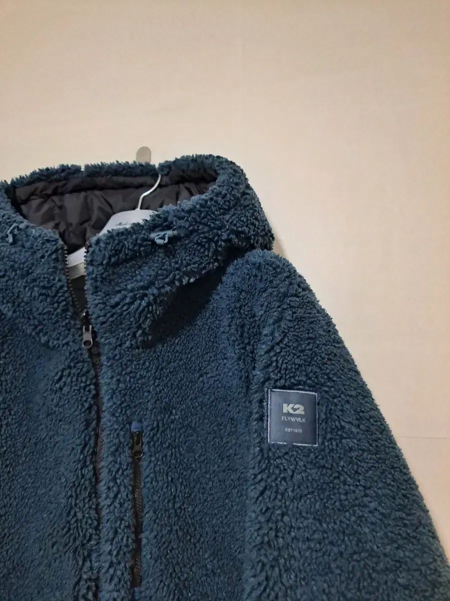 K2 シープ スキン フリース ロング フード ジップアップ ツートン 95 サイズ