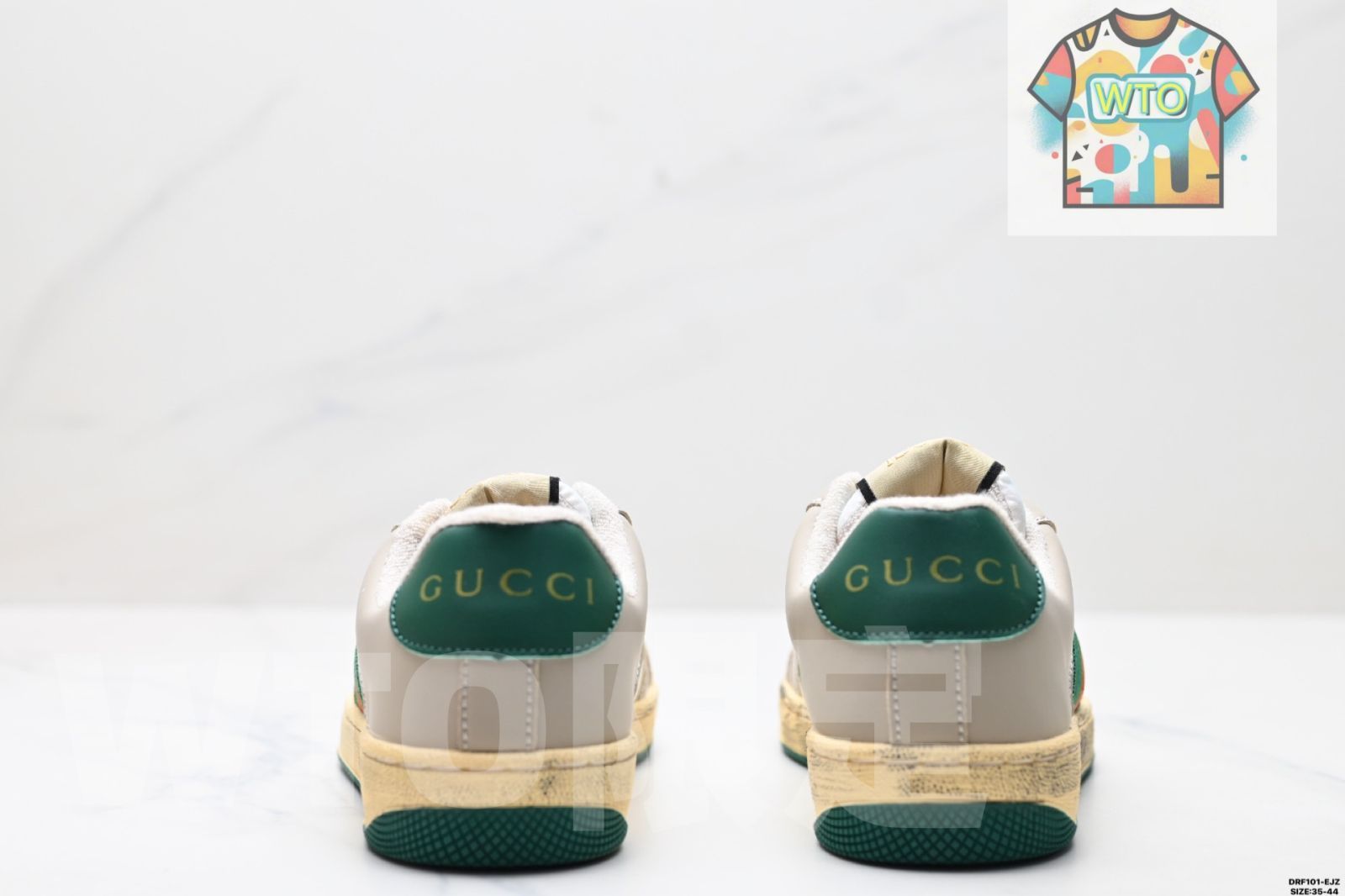 アンティーク加工 グッチのダーティーシューズシリーズ05