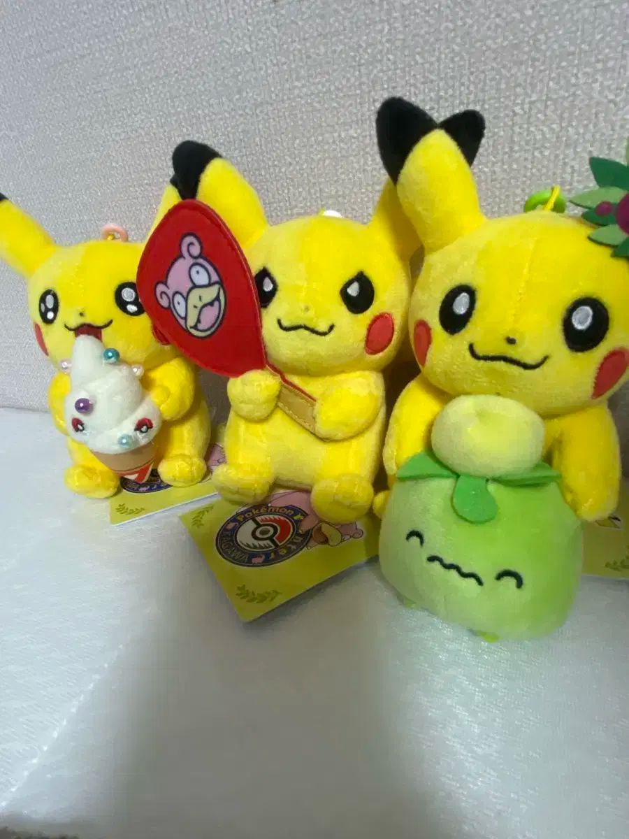 香川 ポケモン ピカチュウ キーホルダー人形 3種 まとめ