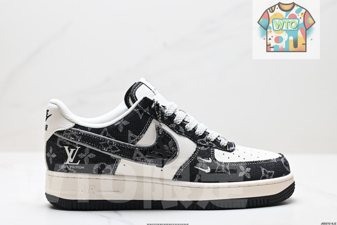 ナイキ エアフォース1 07 LV コラボレーション ローカット エアフォース 内蔵ハニカムエアクッション01