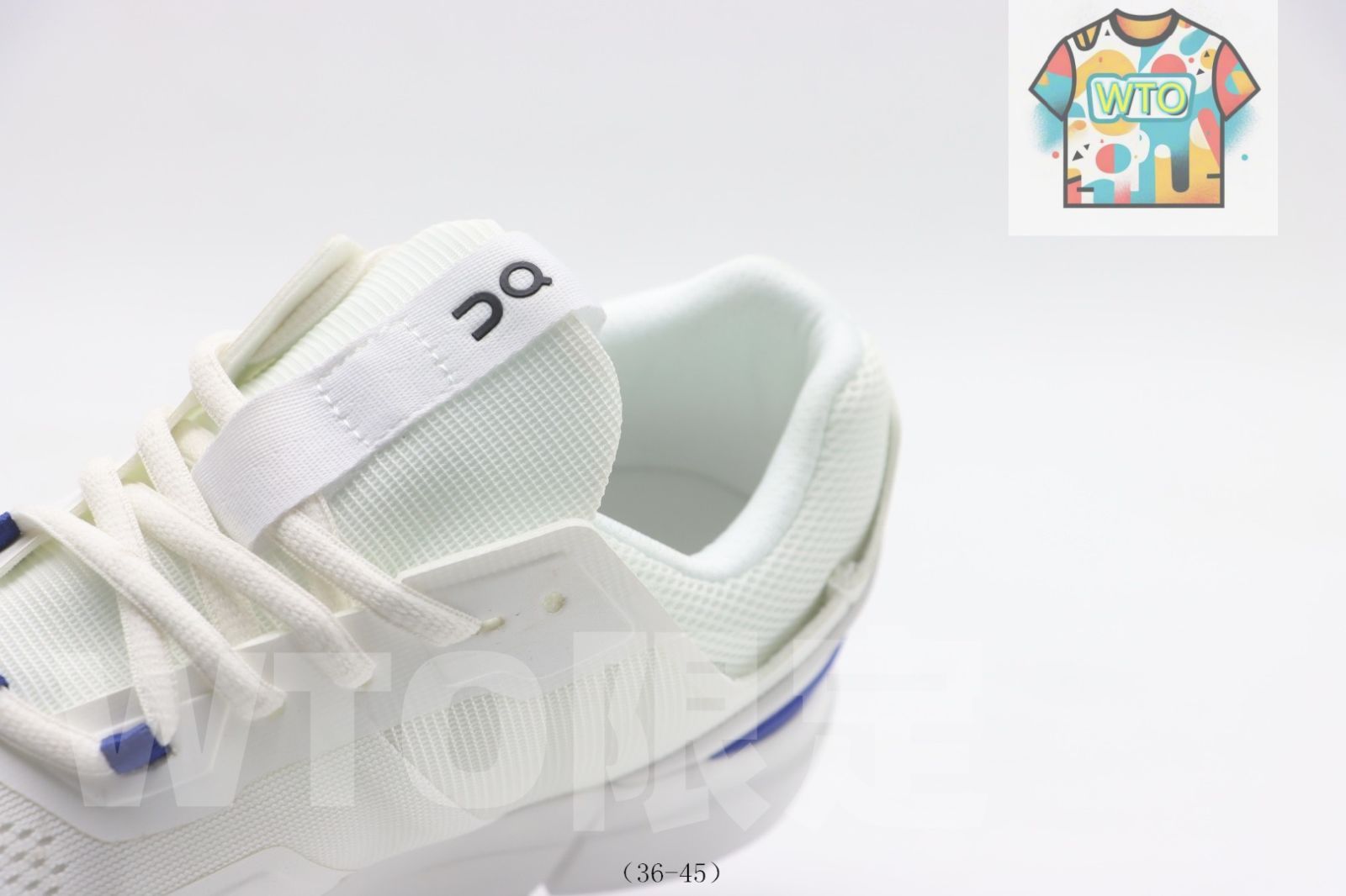  On Runningランニングシューズ ブルー＆ホワイト スニーカー 靴