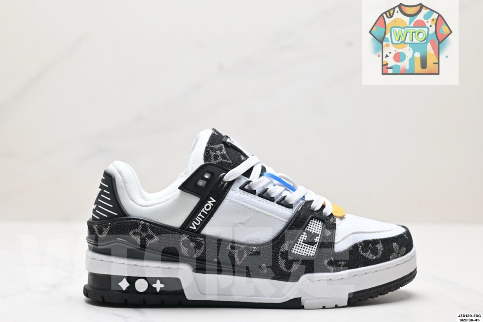 ルイ ヴィトン ルイヴィトン トレーナー スニーカー ロー カジュアル スポーツ カルチャー マッチング スニーカー02