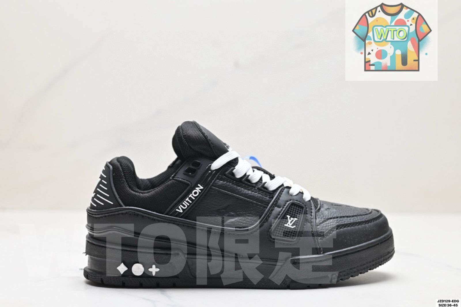 ルイ ヴィトン ルイヴィトン トレーナー スニーカー ロー カジュアル スポーツ カルチャー マッチング スニーカー06