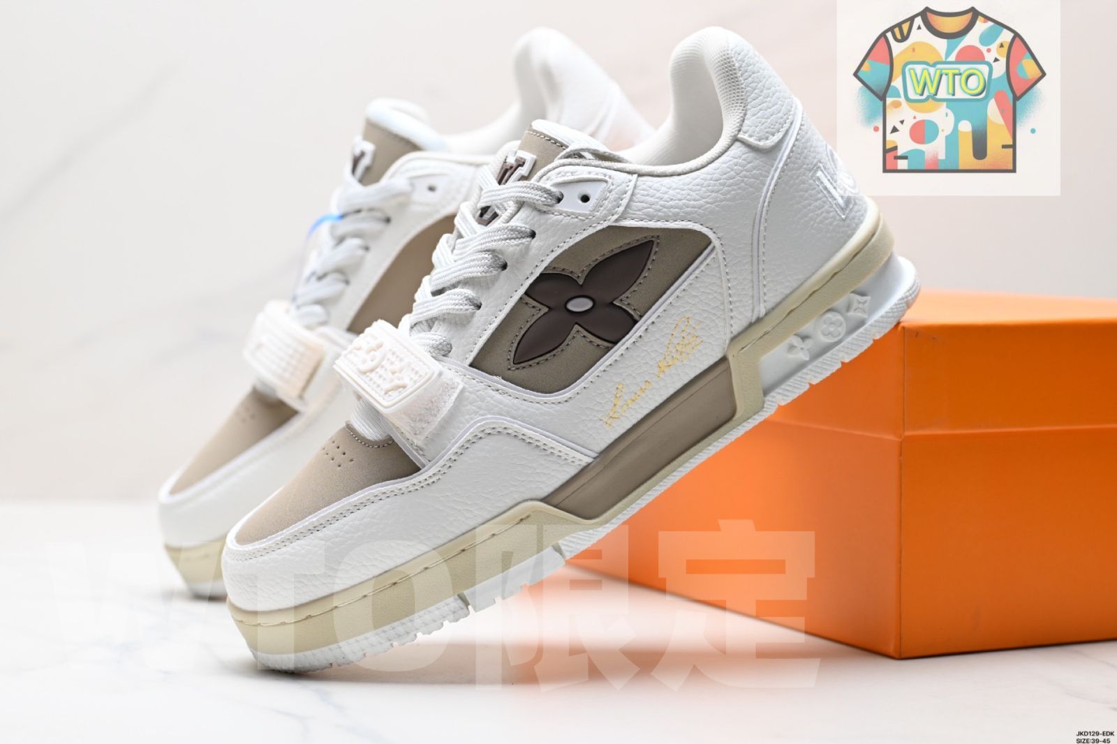 ルイ ヴィトン ルイヴィトン トレーナー スニーカー ロー カジュアル スポーツ カルチャー マッチング スニーカー08