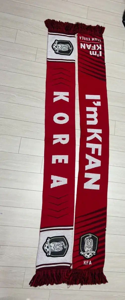 韓国サッカー国家代表チーム応援マフラー