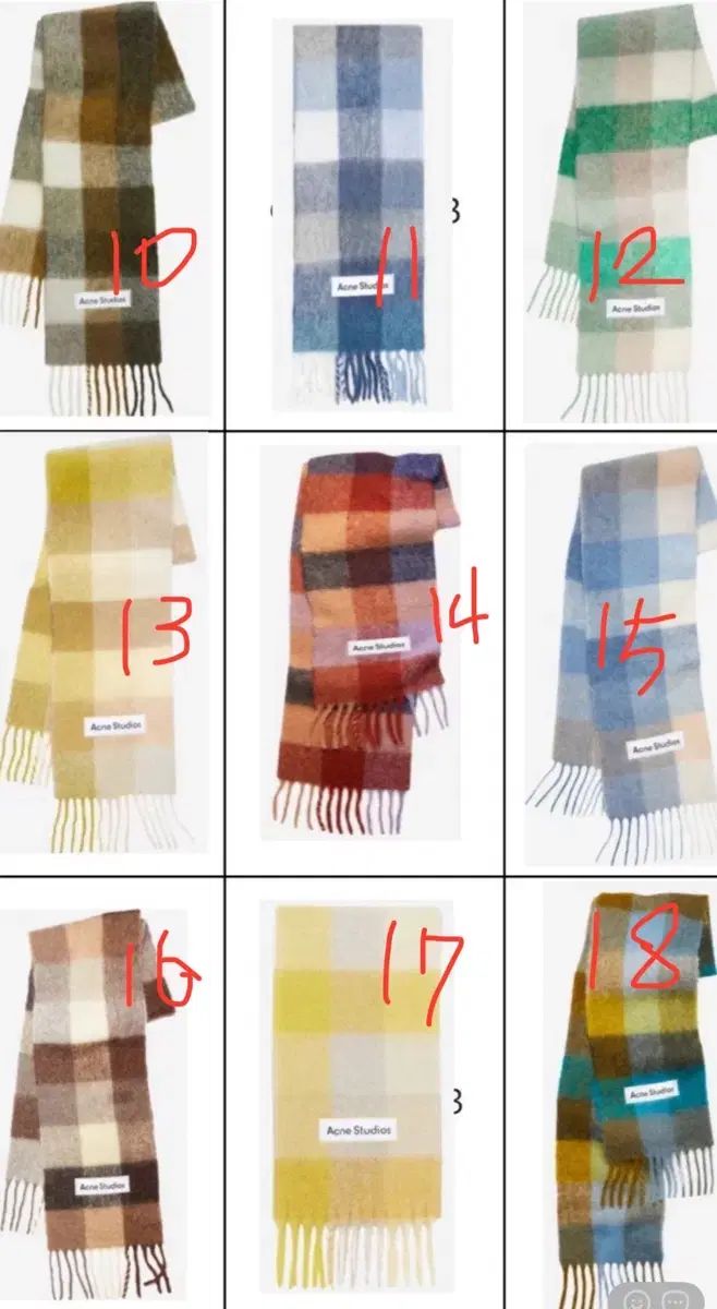 11 14までアクネストゥディオズ マフラー