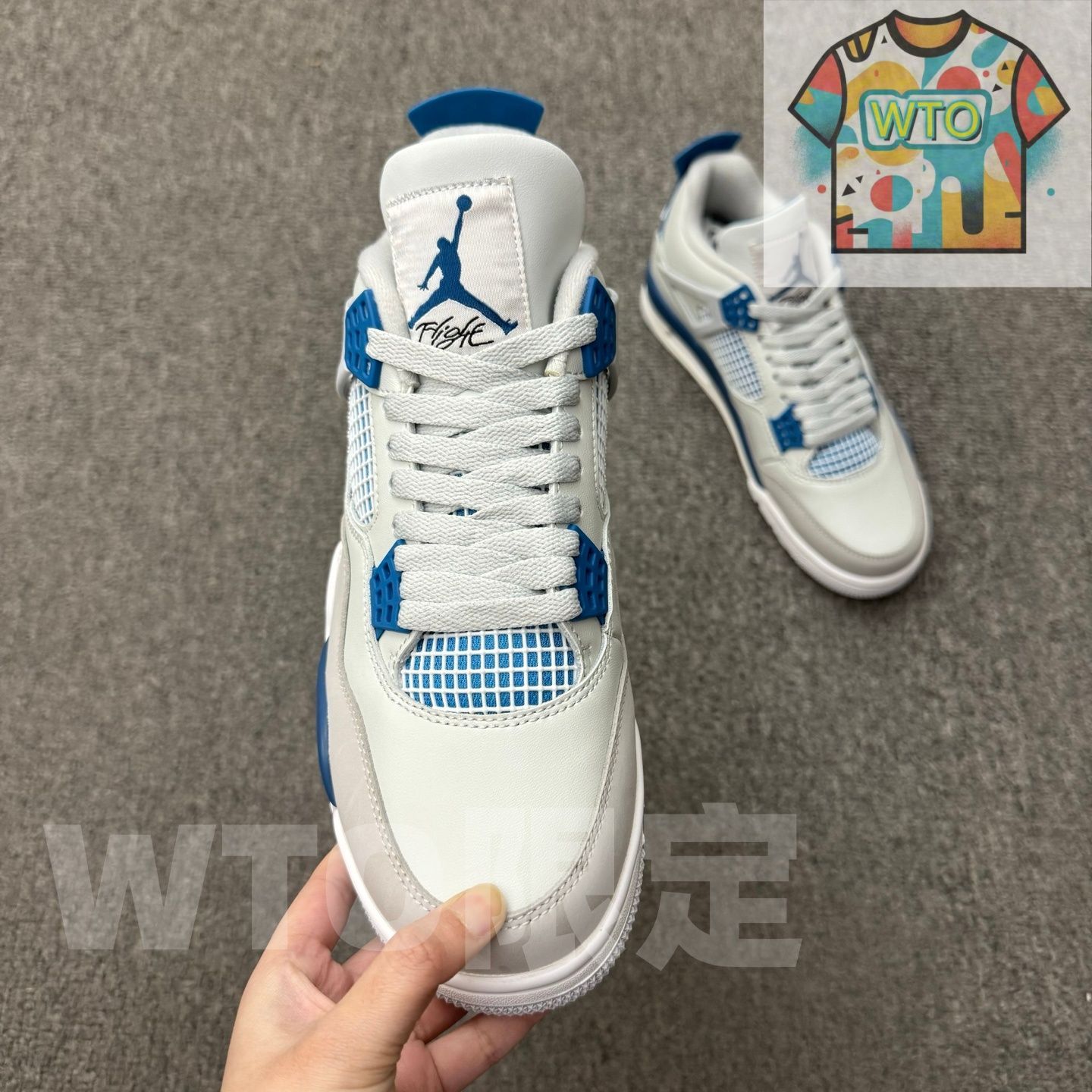 ナイキ エアジョーダン4 レトロ インダストリアルブルー FV 5029-141